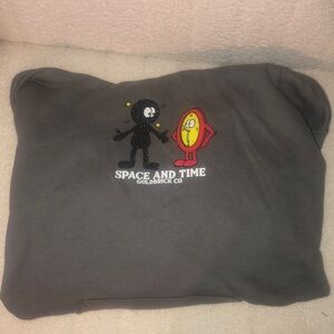 space and time hoodie, Gildan size medium from an Instagram shop